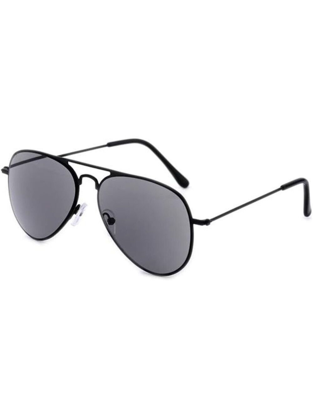 Unisex Aviator Reading Glasses Sunglasses Full Lens UV400 Outdoor Sports Black